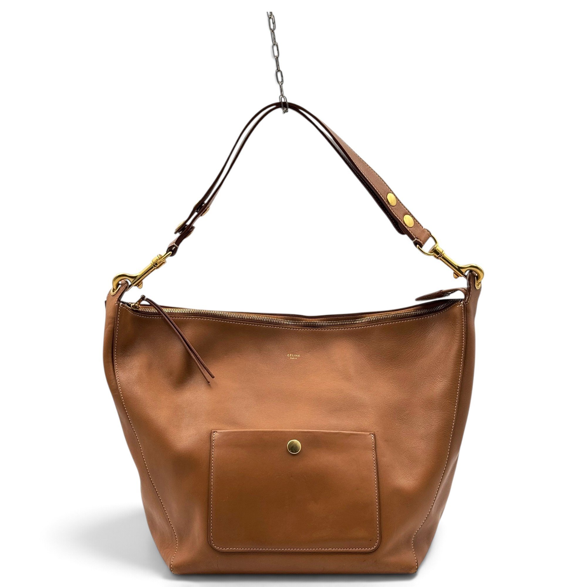 Celine Hobo leather handbag