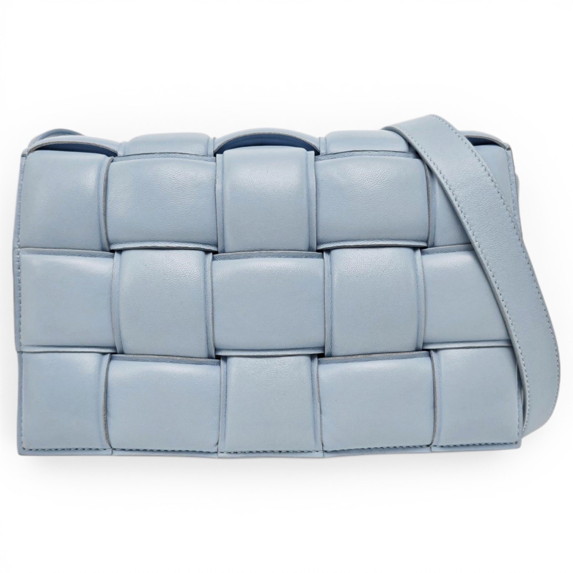 Cassette Padded leather handbag