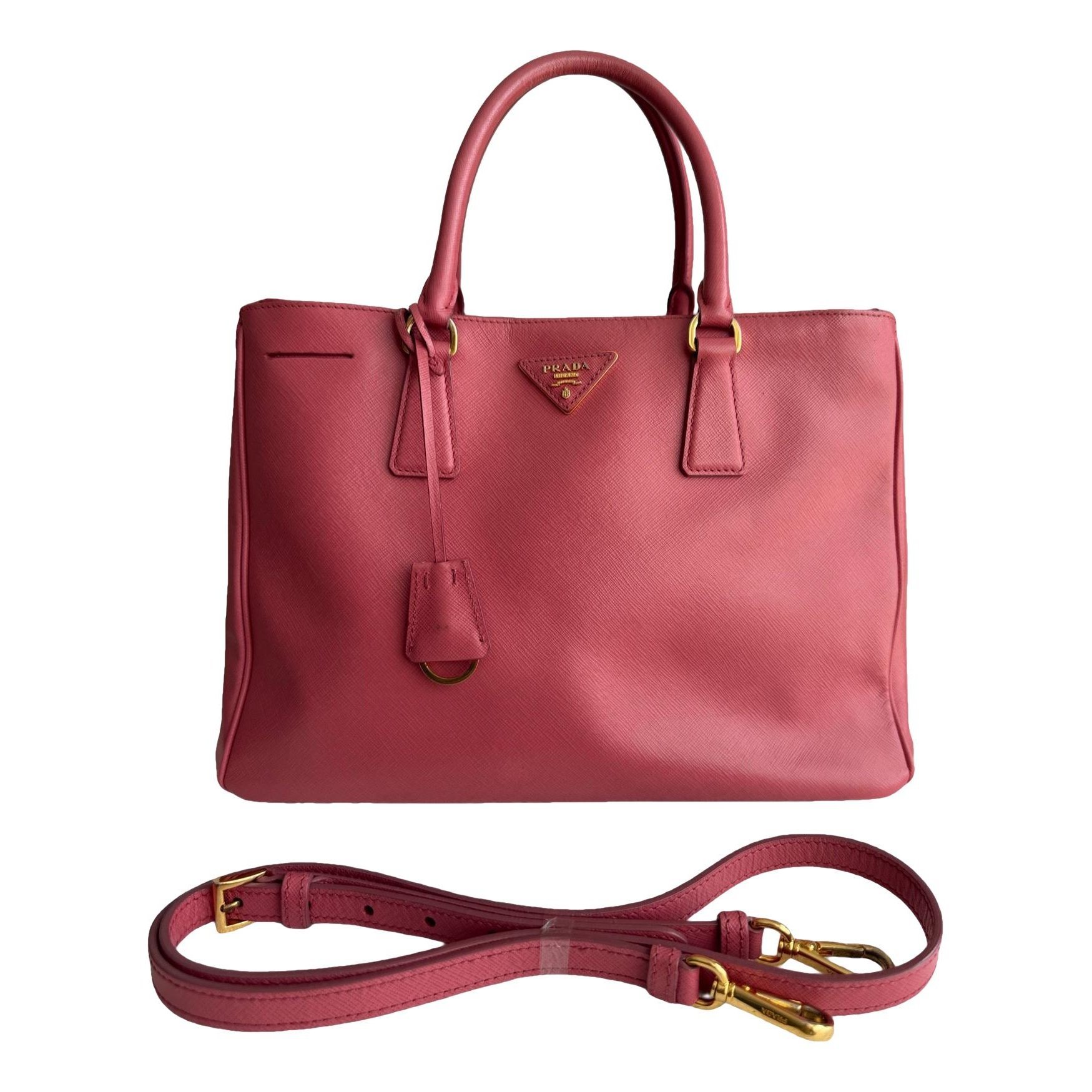 Galleria leather handbag