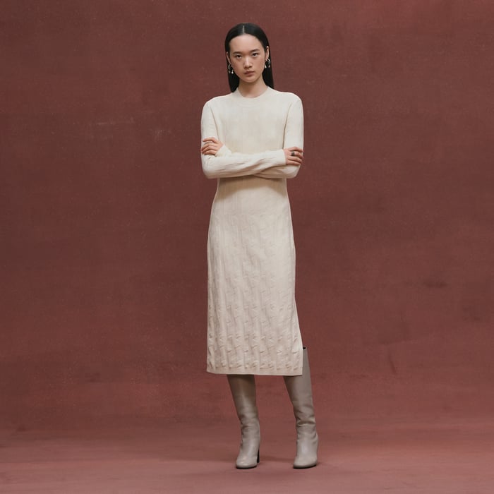 Blanc Naturel Long Dress
