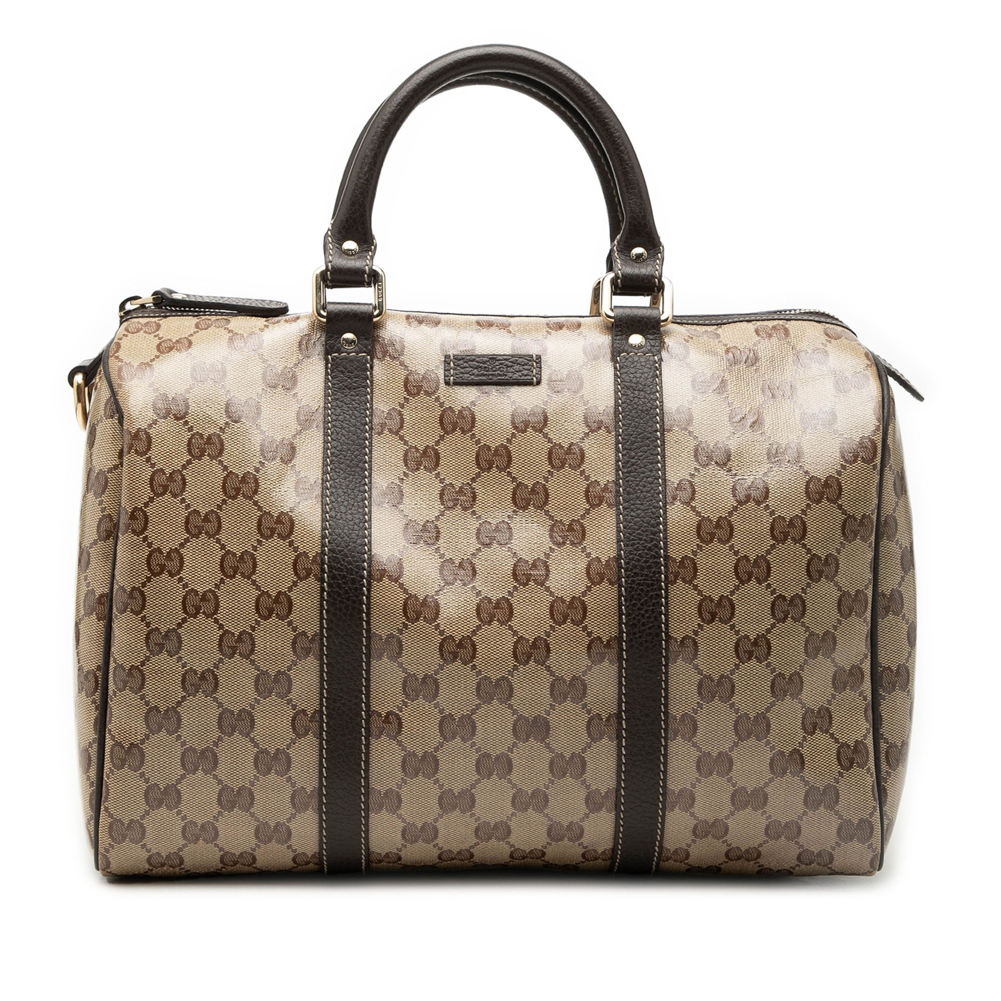 Boston leather bag
