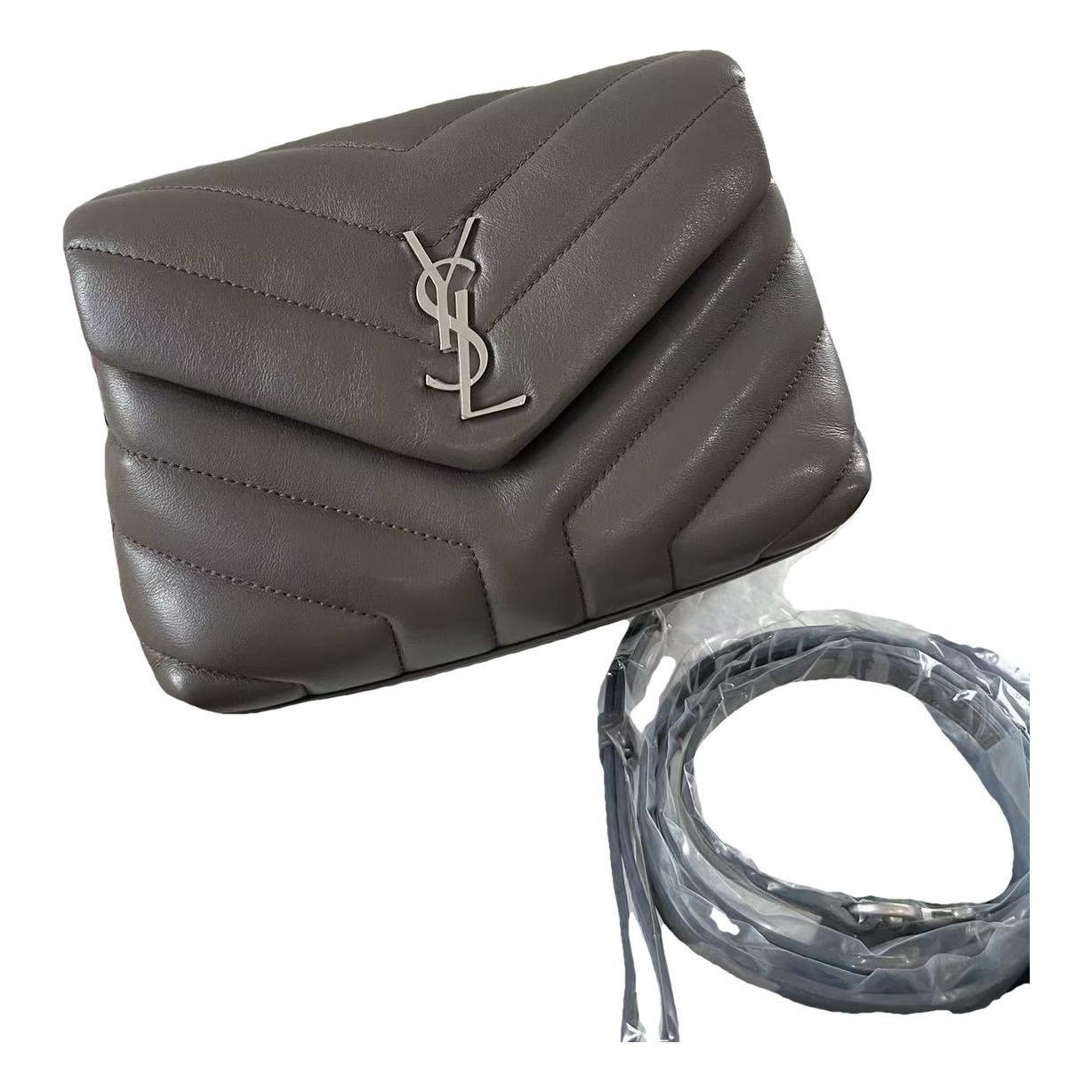 Leather crossbody bag