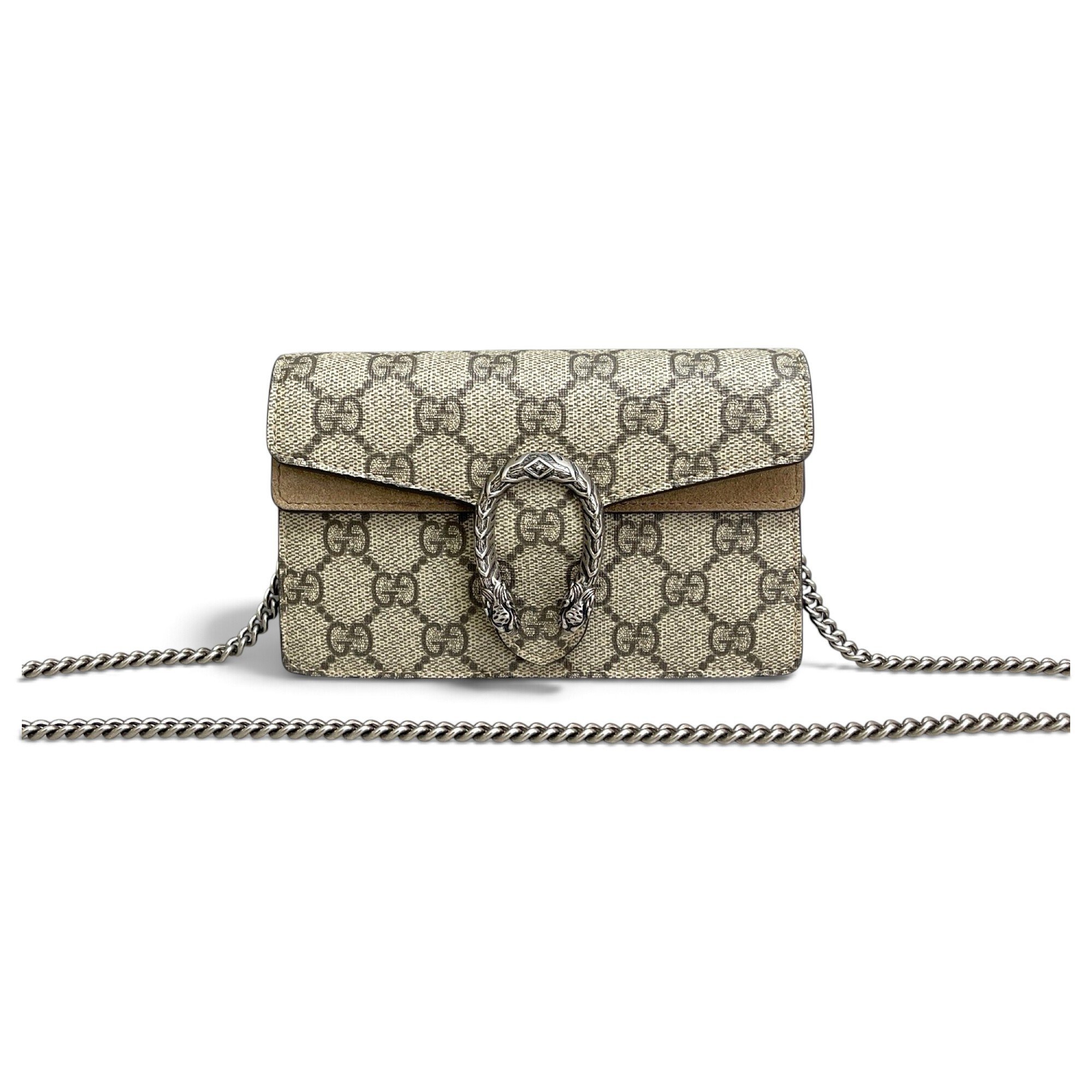Dionysus Super Mini leather crossbody bag