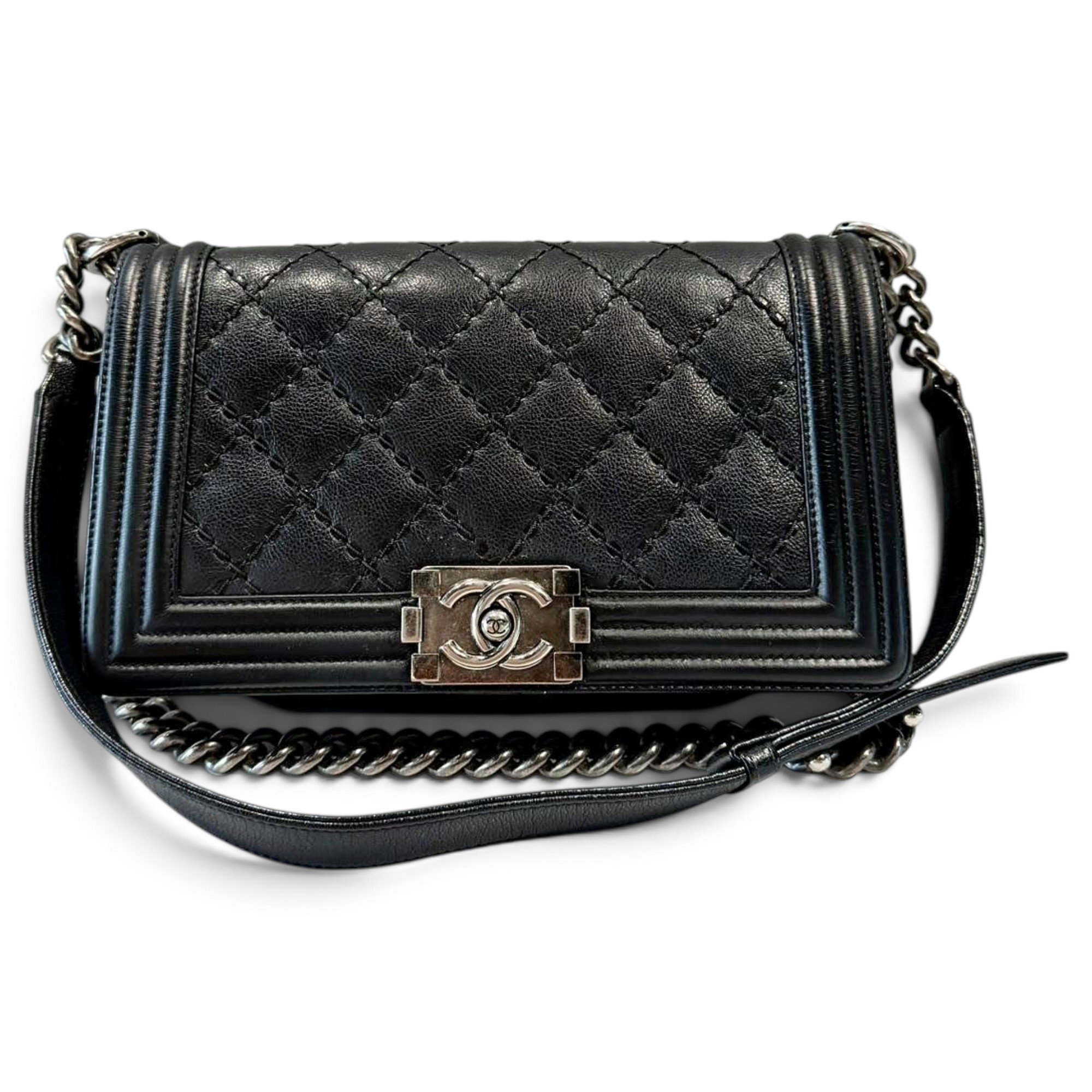 Boy leather handbag
