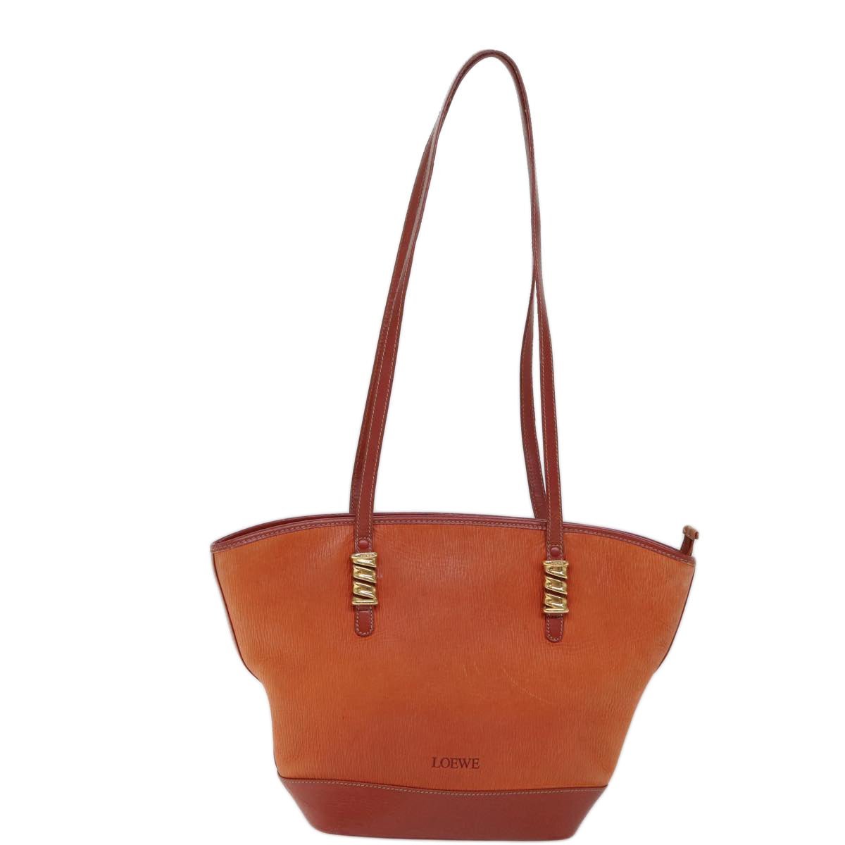 Leather tote