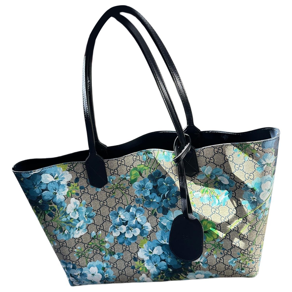 Ophidia Shopping leather tote
