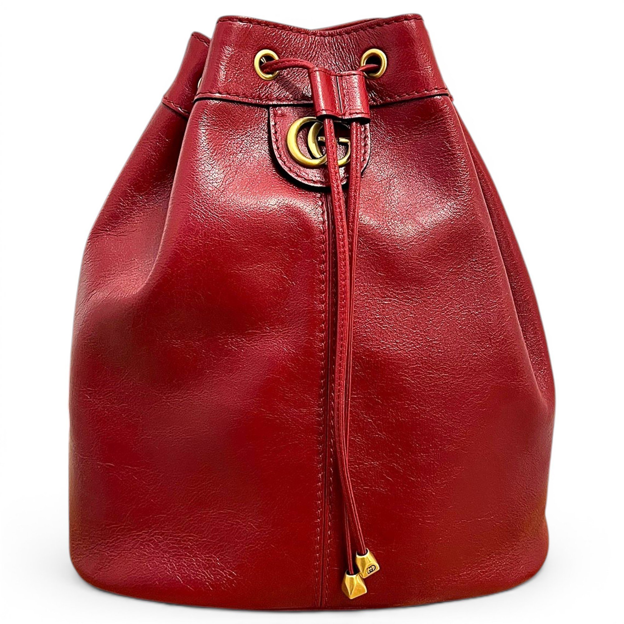 Leather backpack