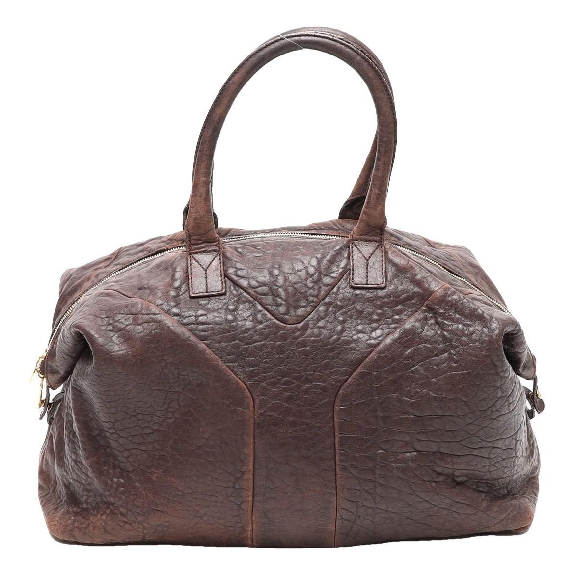 Leather tote