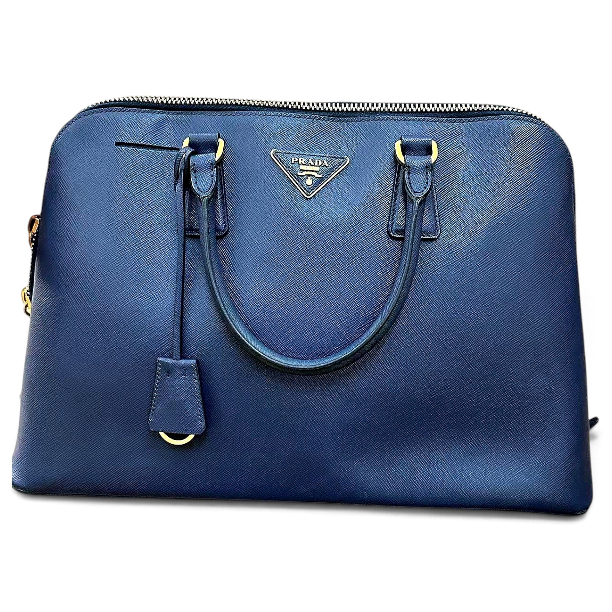 Promenade leather handbag