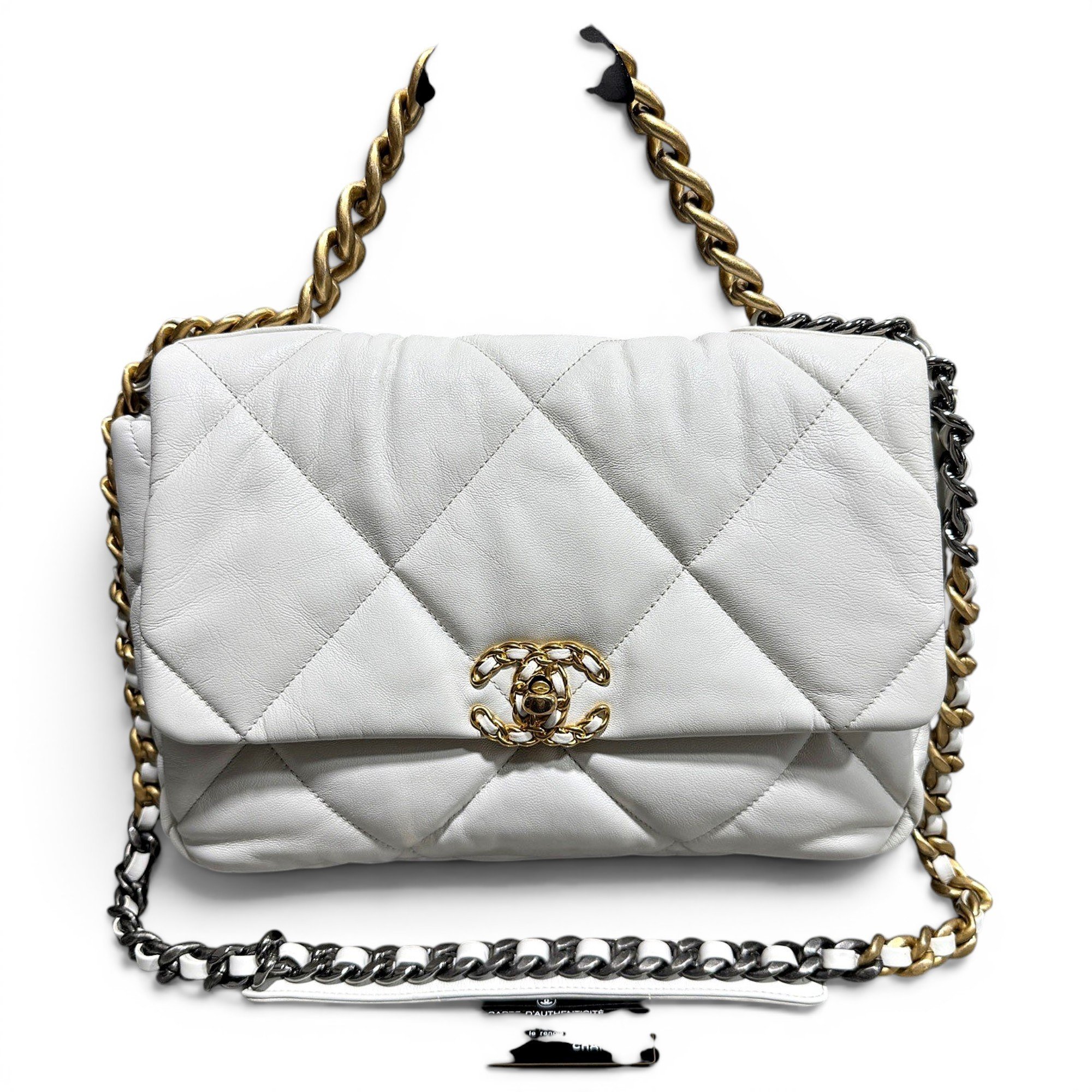 Chanel 19 leather handbag