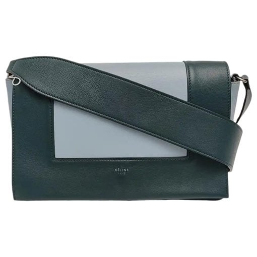 Frame leather crossbody bag