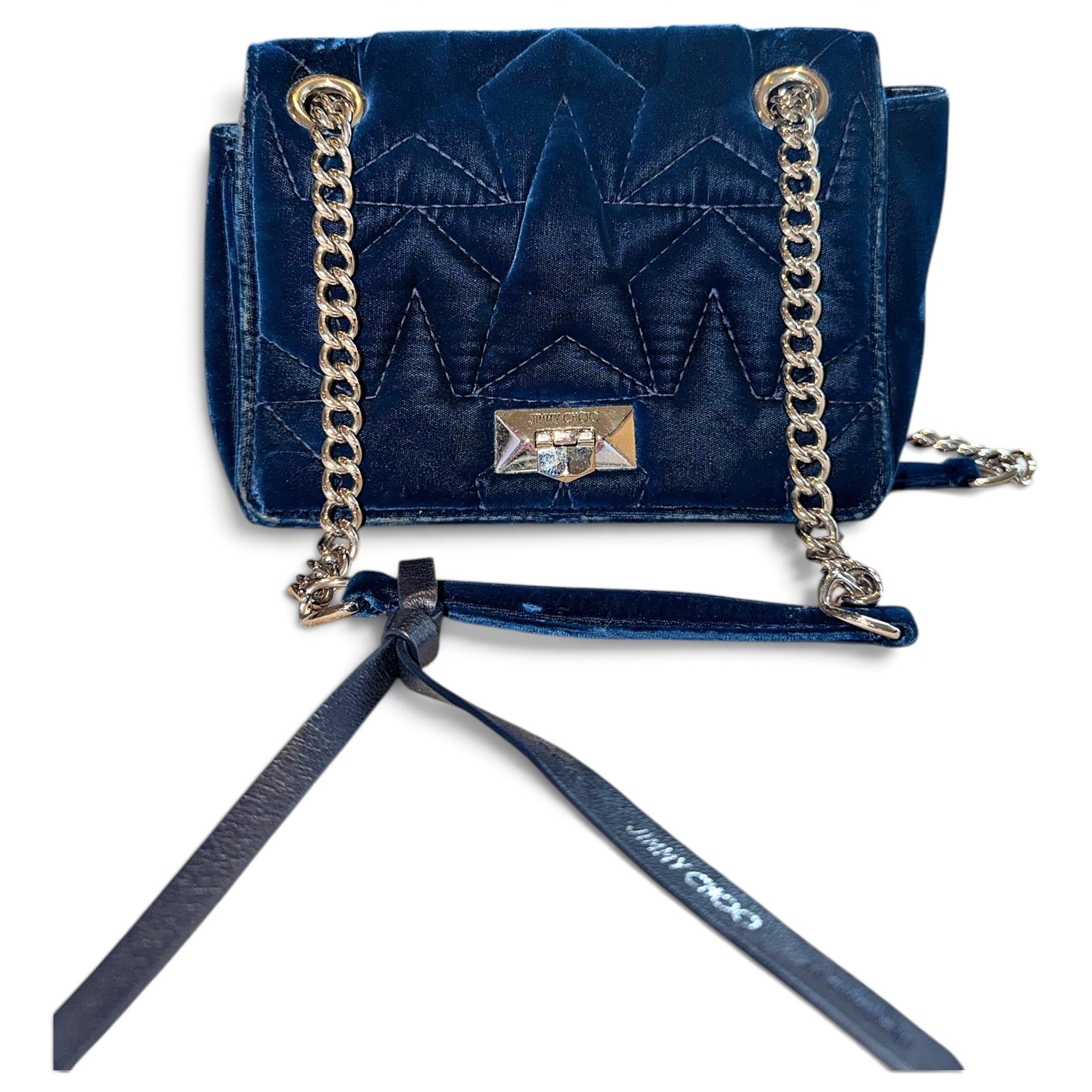 Lockett velvet handbag