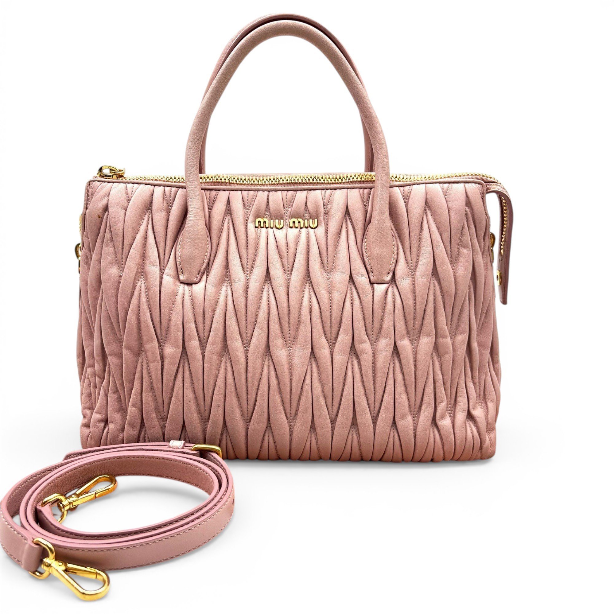 Leather handbag