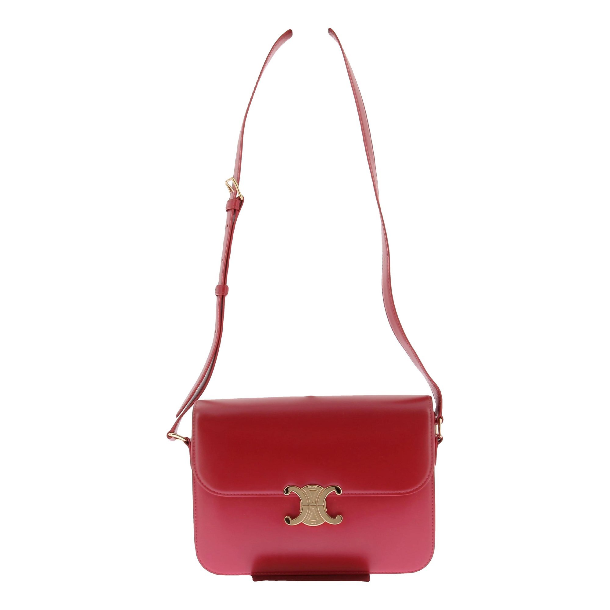 Triomphe leather bag