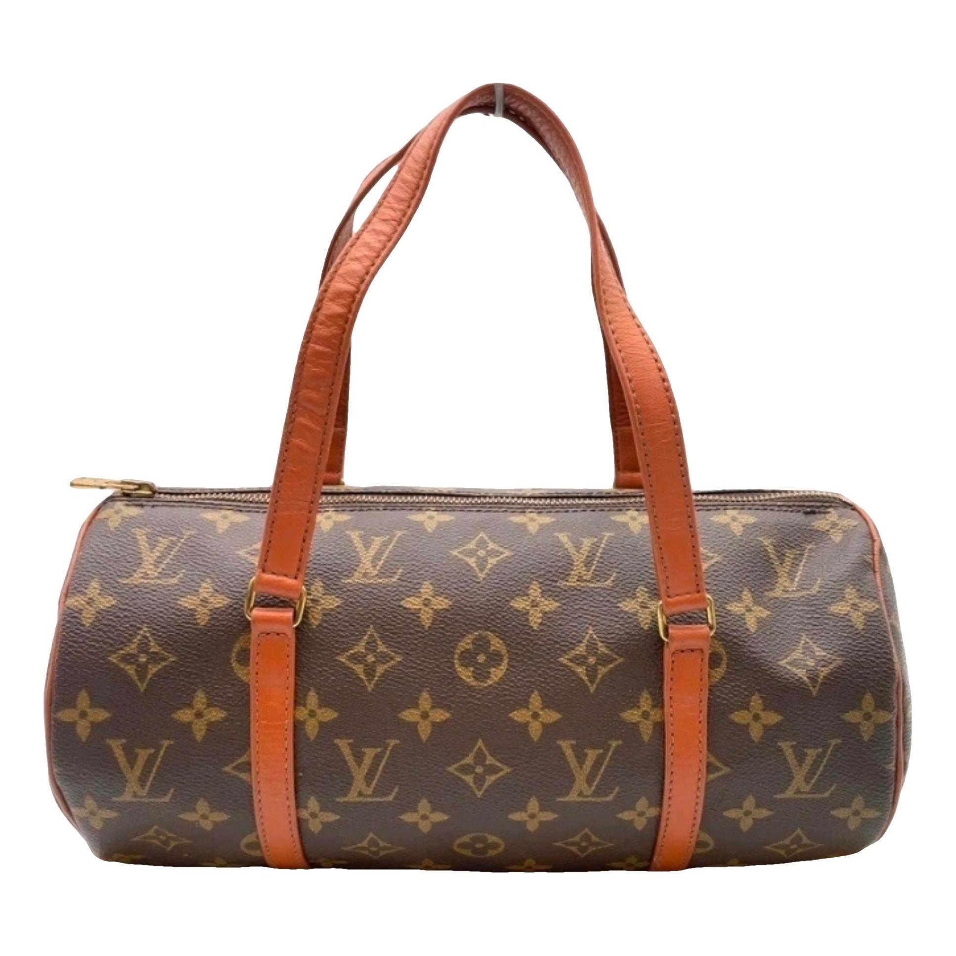Papillon leather handbag