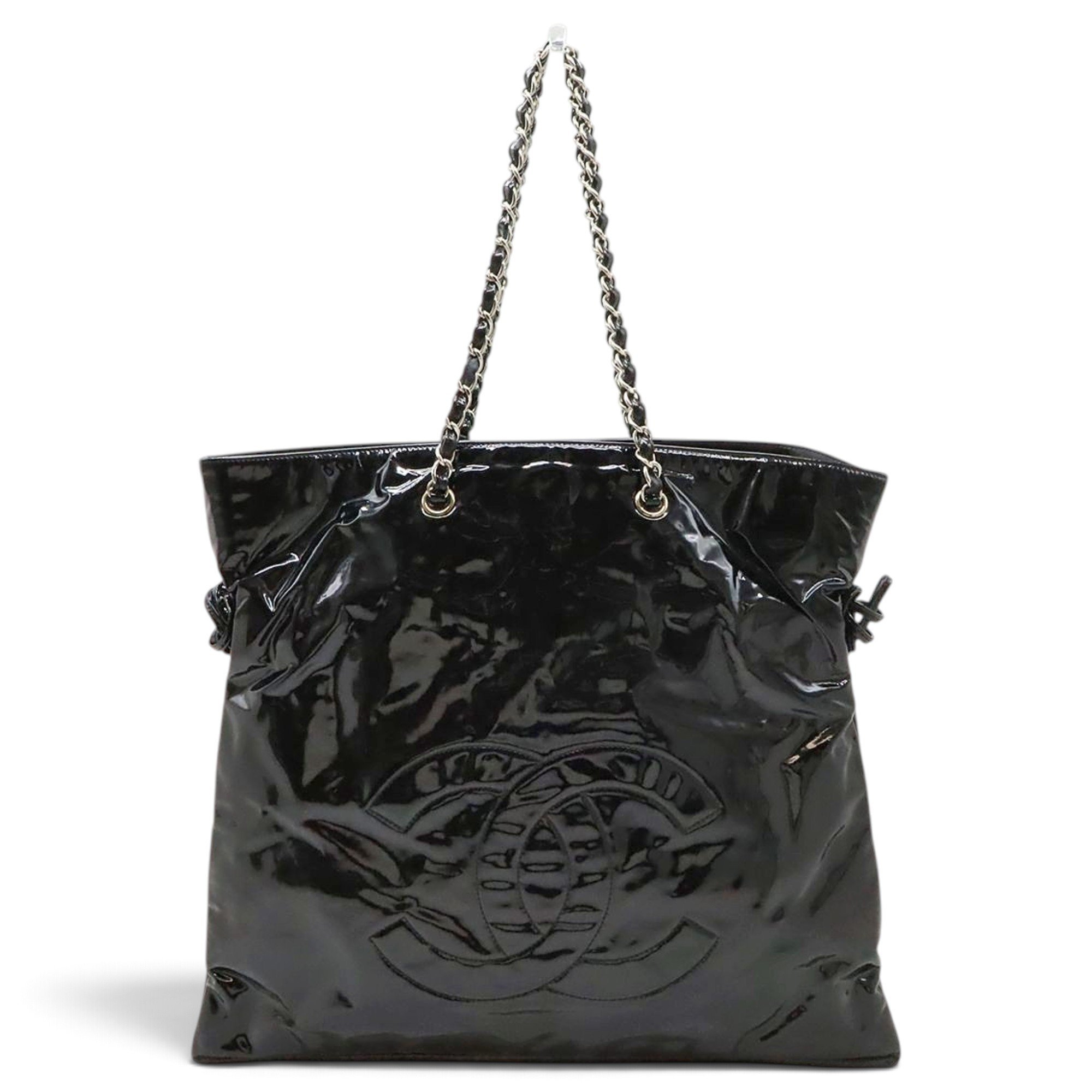 Leather tote