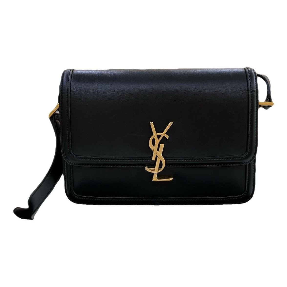 Solférino leather handbag