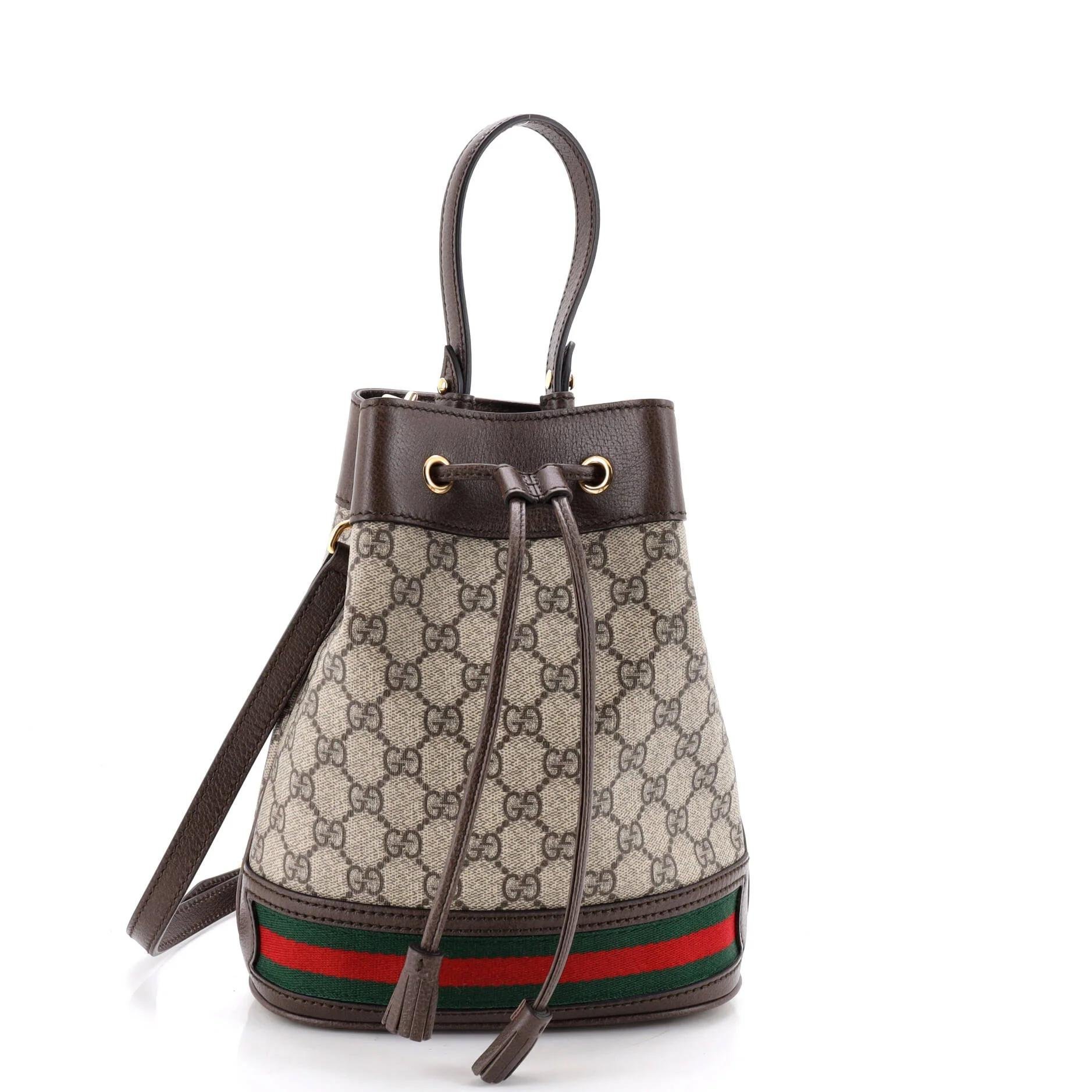 Ophidia Bucket cloth handbag