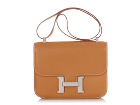 Hermes Hermès Vache Natural Constance 23