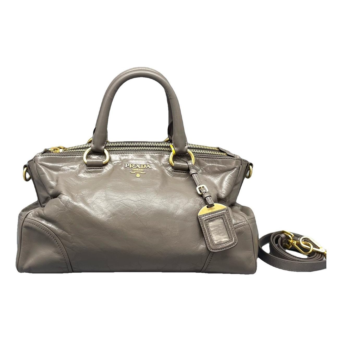 Leather handbag