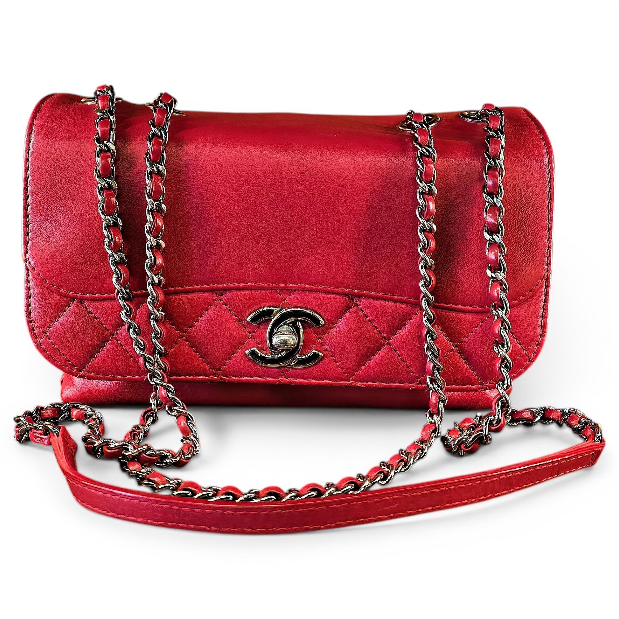 Leather crossbody bag