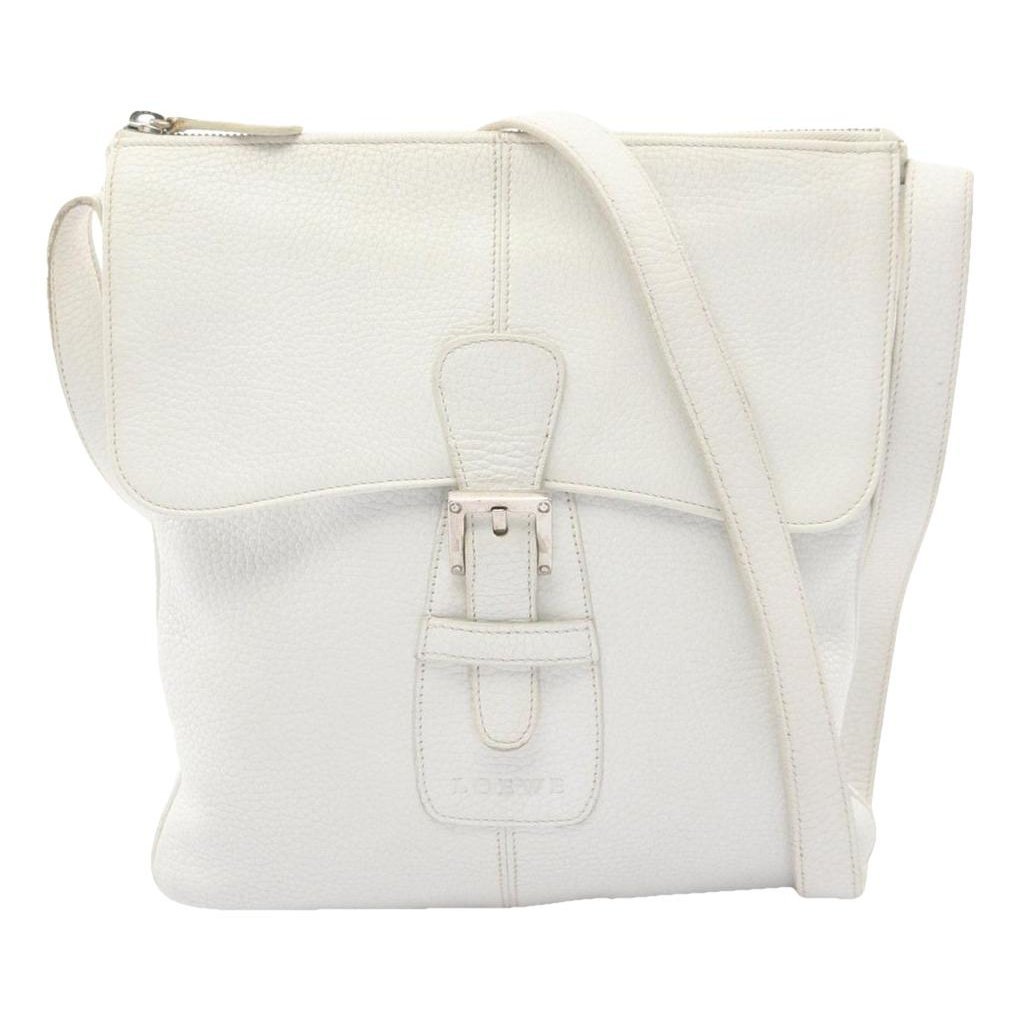 Leather crossbody bag
