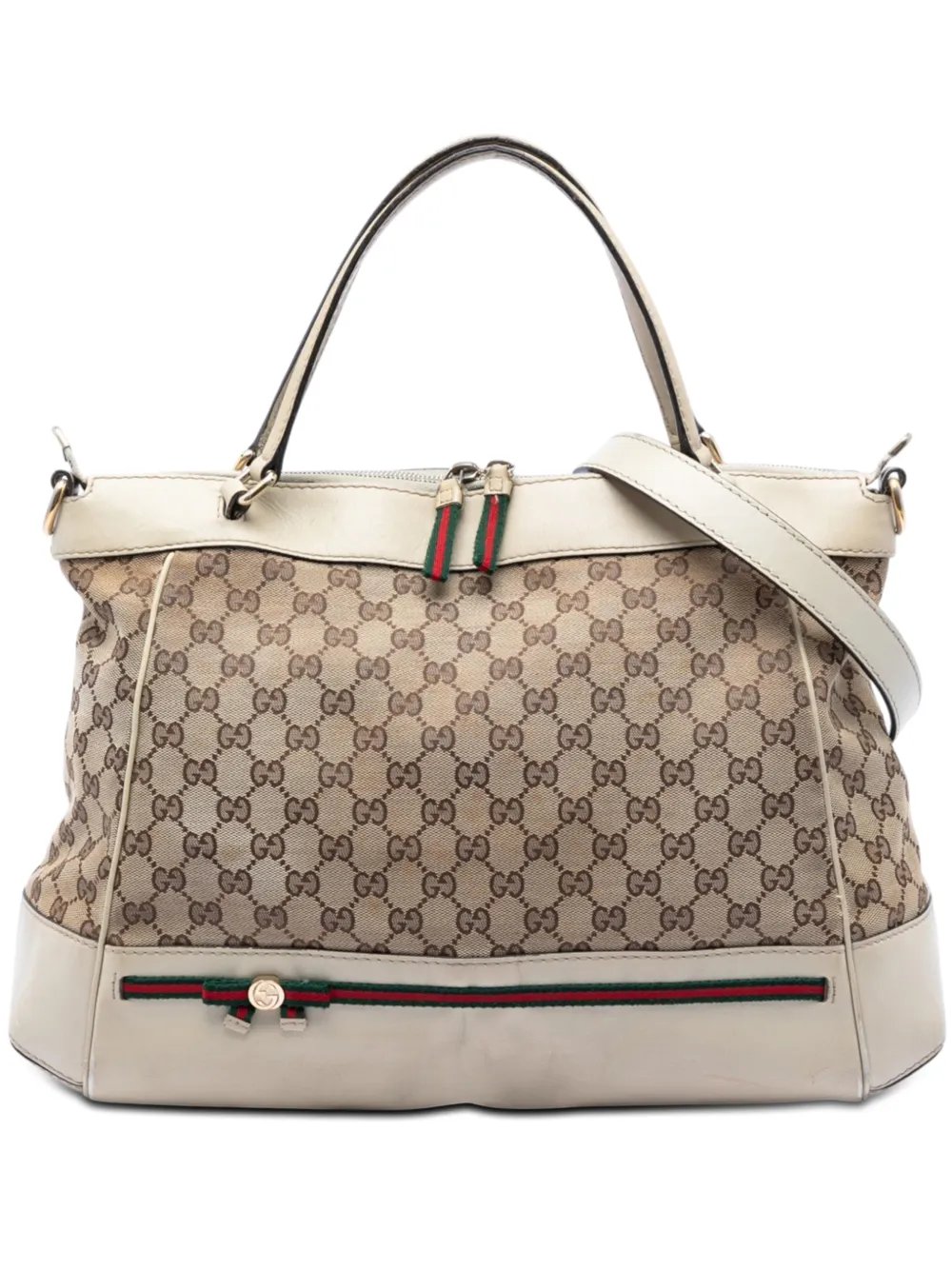2016-2026 GG Canvas Web Mayfair satchel