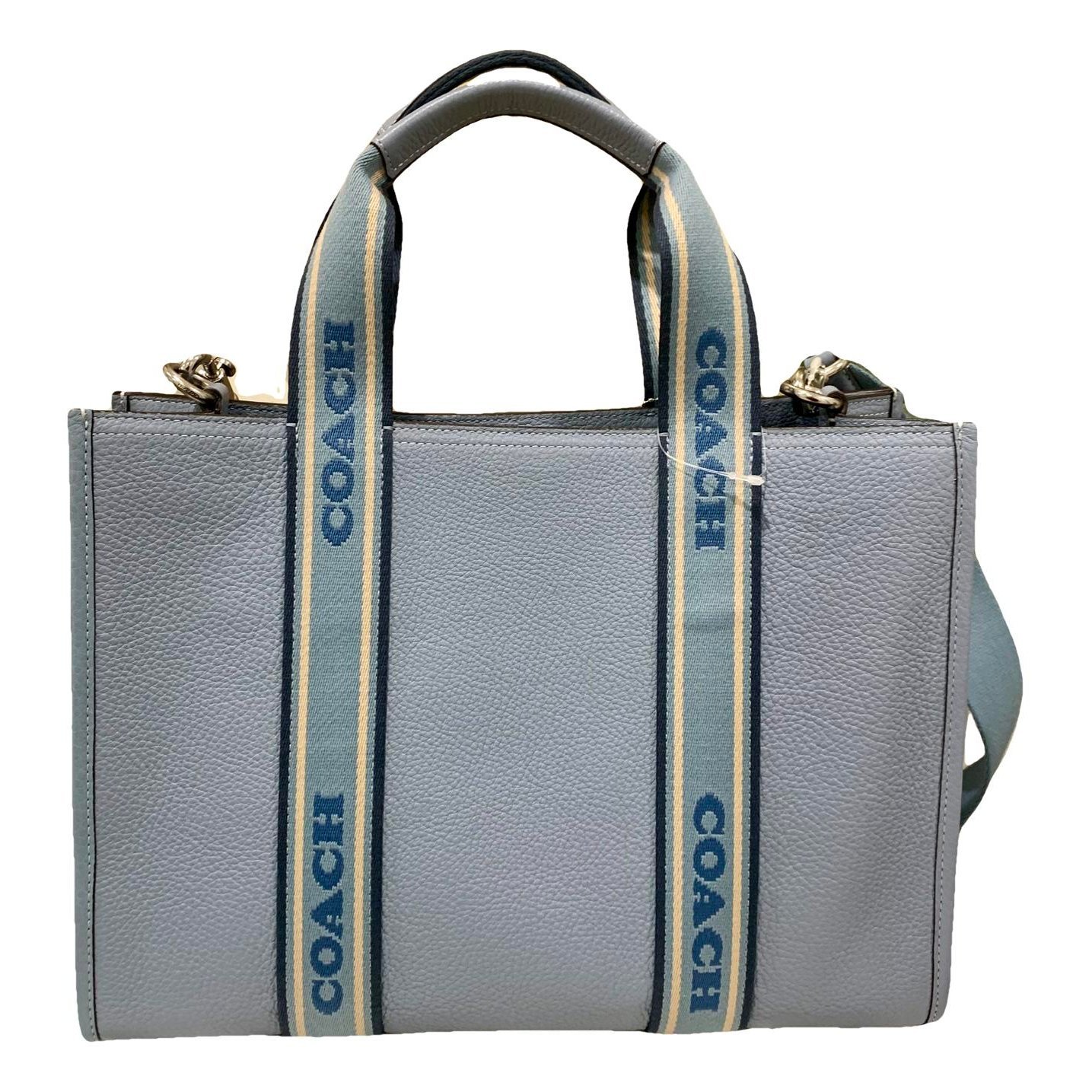 Leather tote