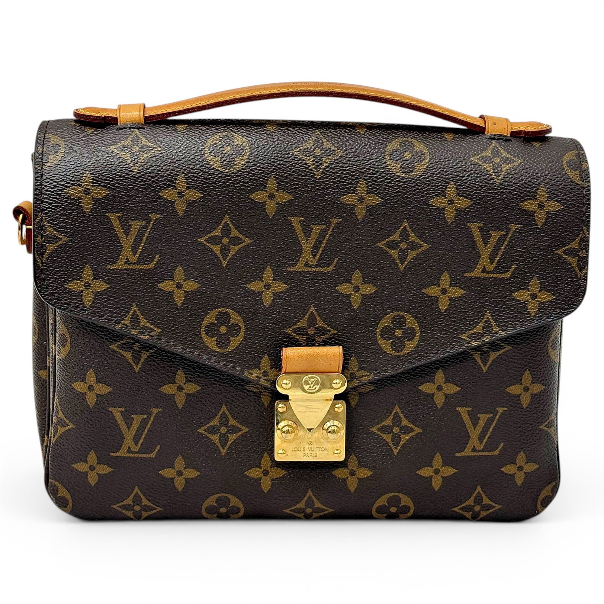 Metis leather handbag