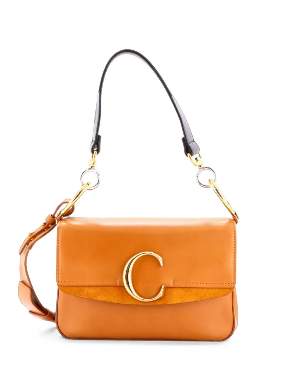 C Double Carry Bag Leather Small crossbody bag
