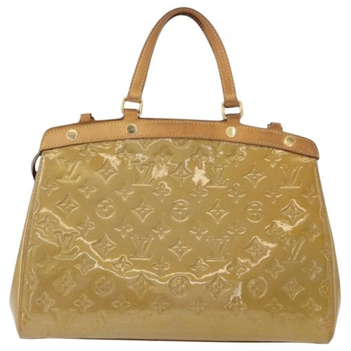 Patent leather handbag