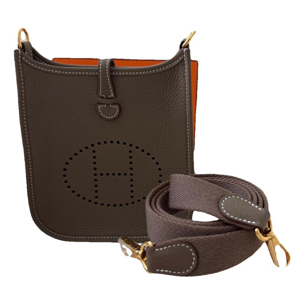 Mini Evelyne leather crossbody bag