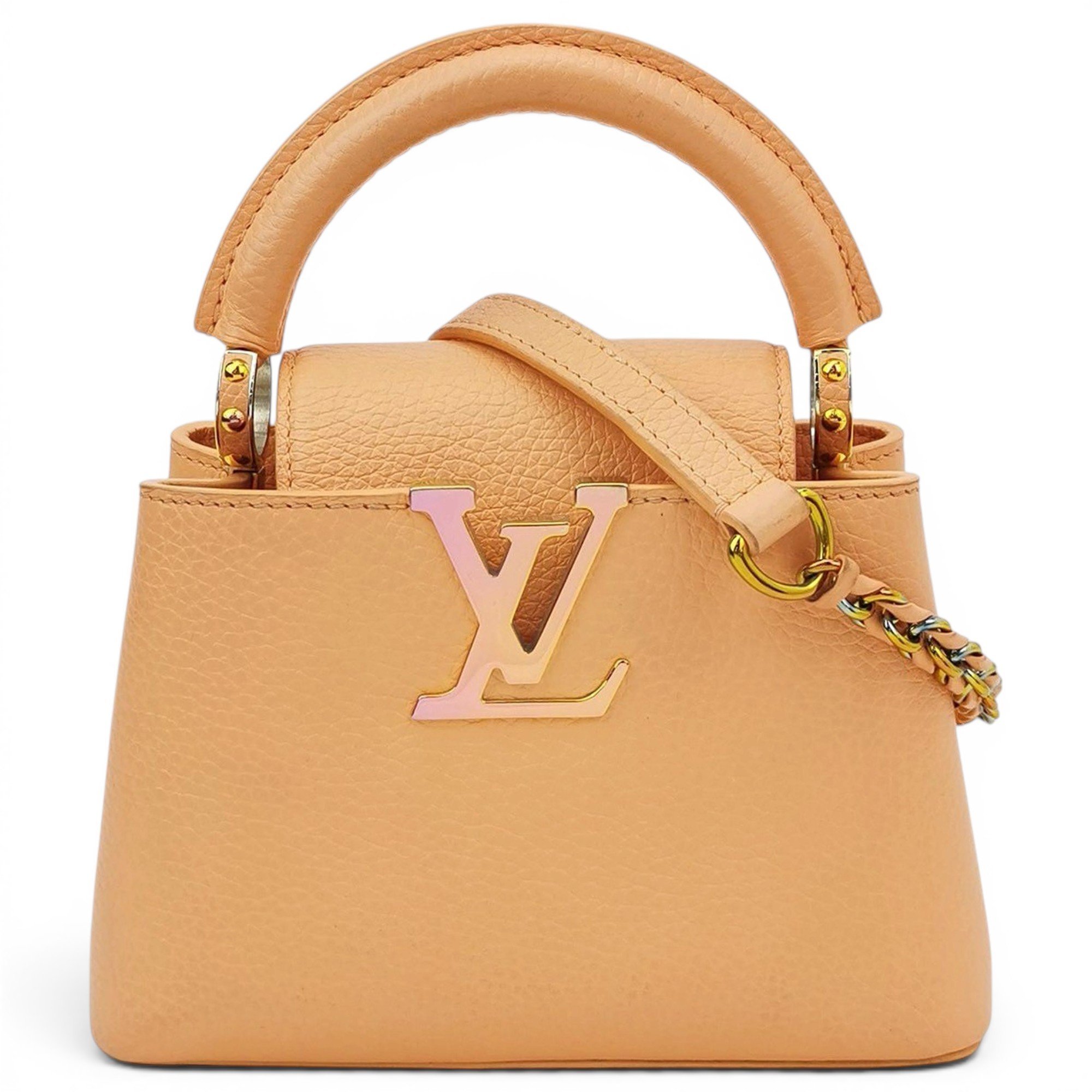 Capucines leather handbag