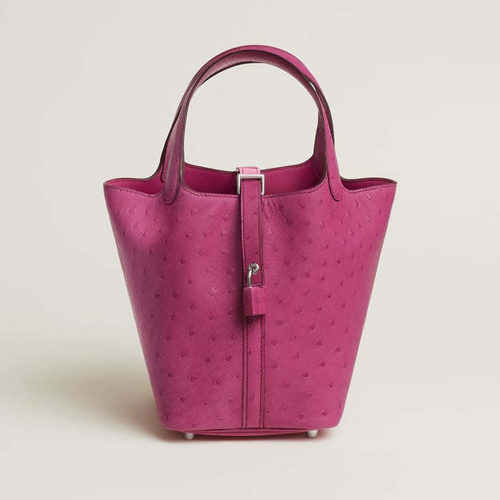 Rose Pourpre Picotin Lock 18 Bag