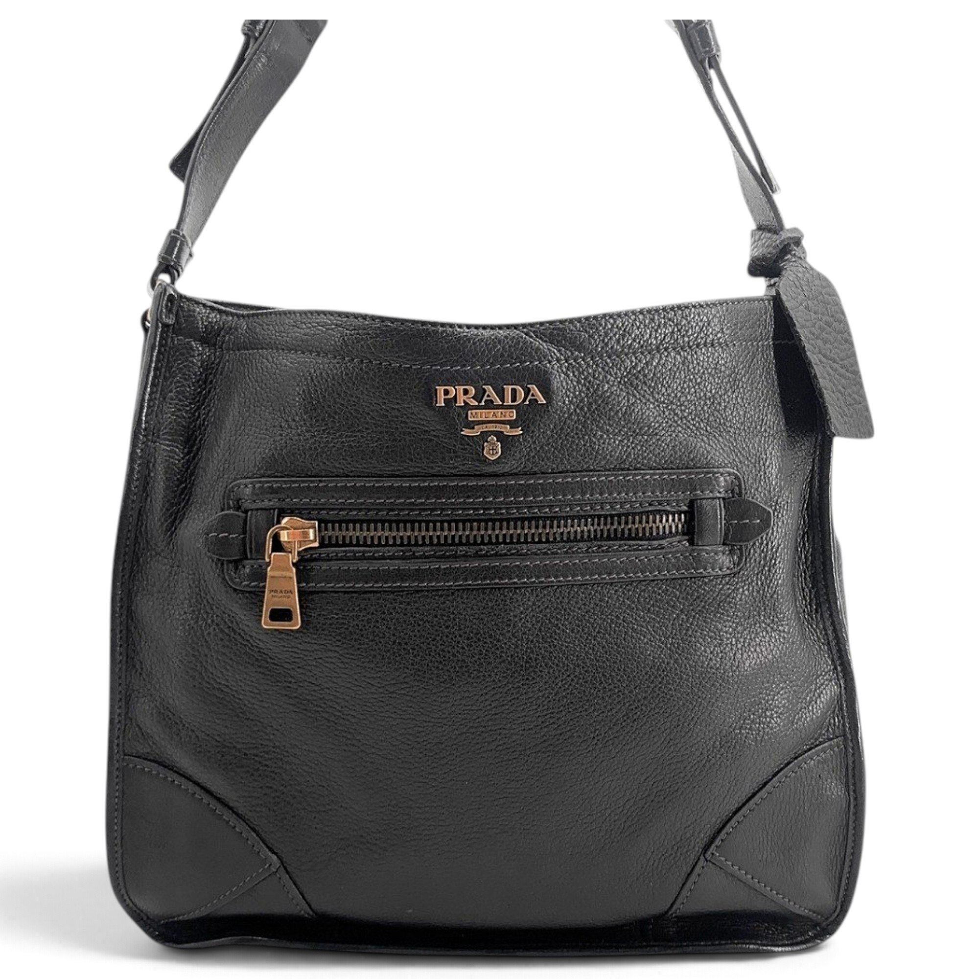 Leather handbag
