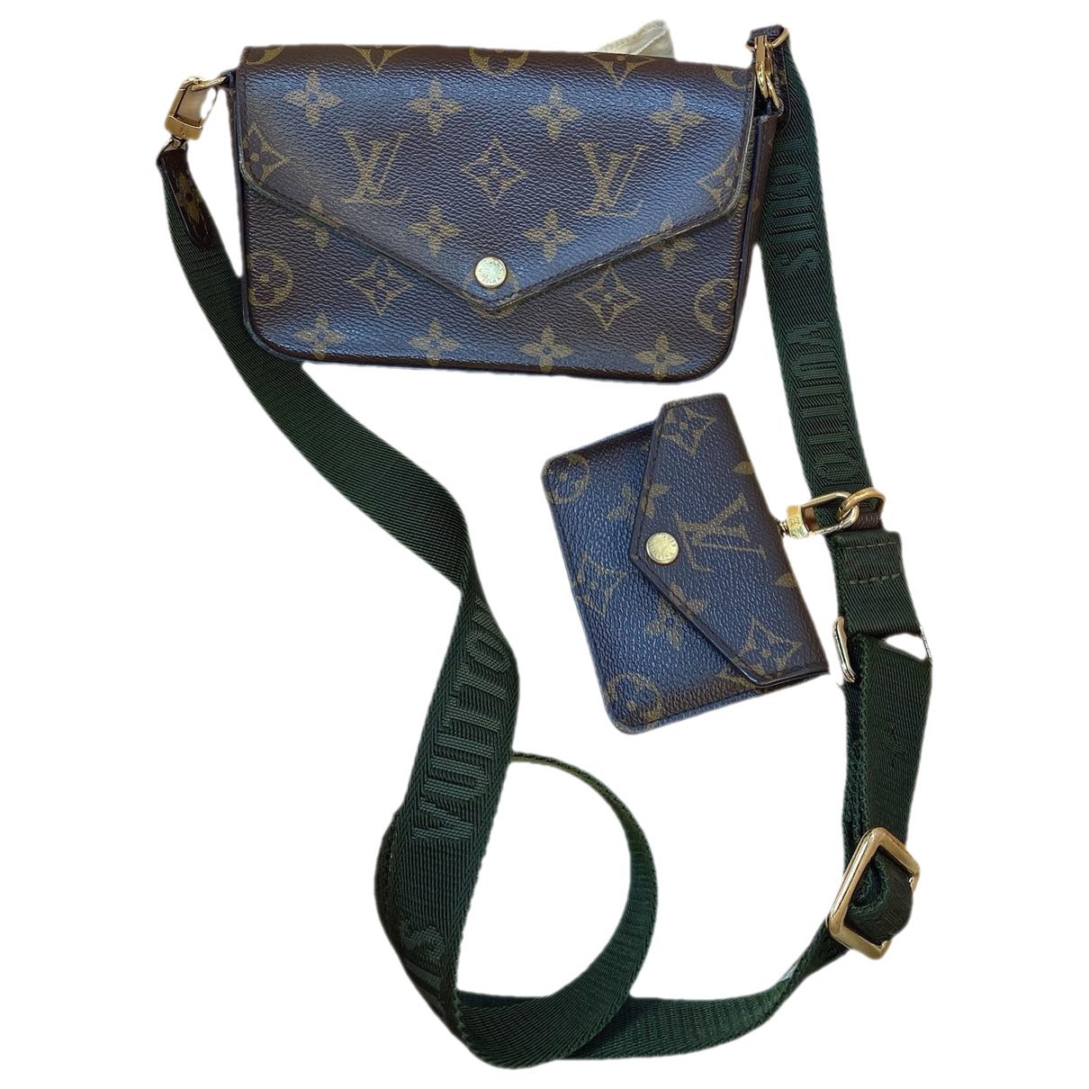 Félicie Strap & Go vinyl crossbody bag