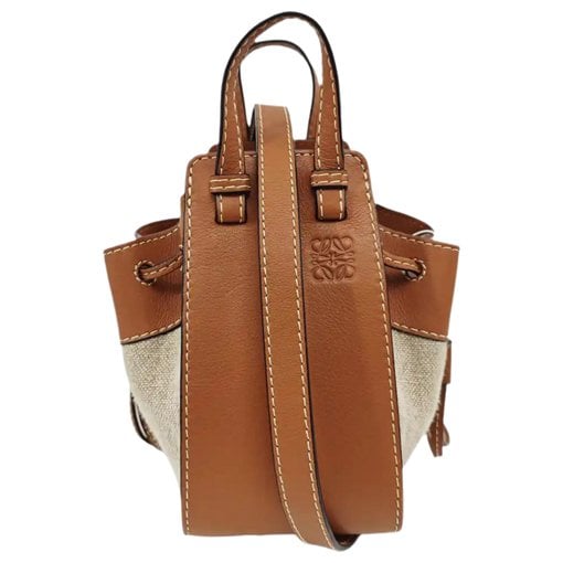 Hammock leather handbag