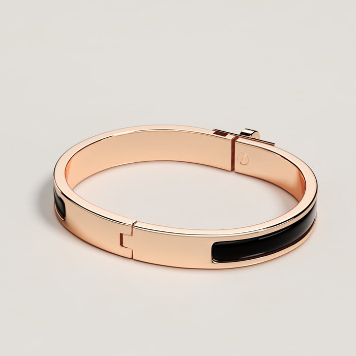 Noir Mini Clic Kelly Bracelet
