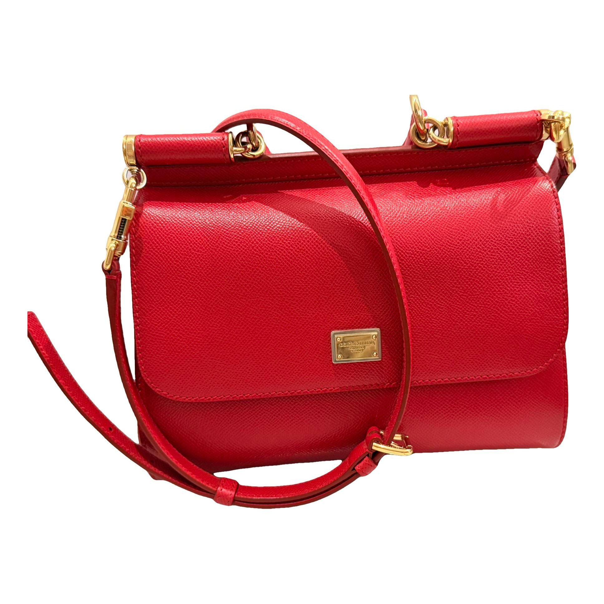Dolce & Gabbana Sicily leather crossbody bag
