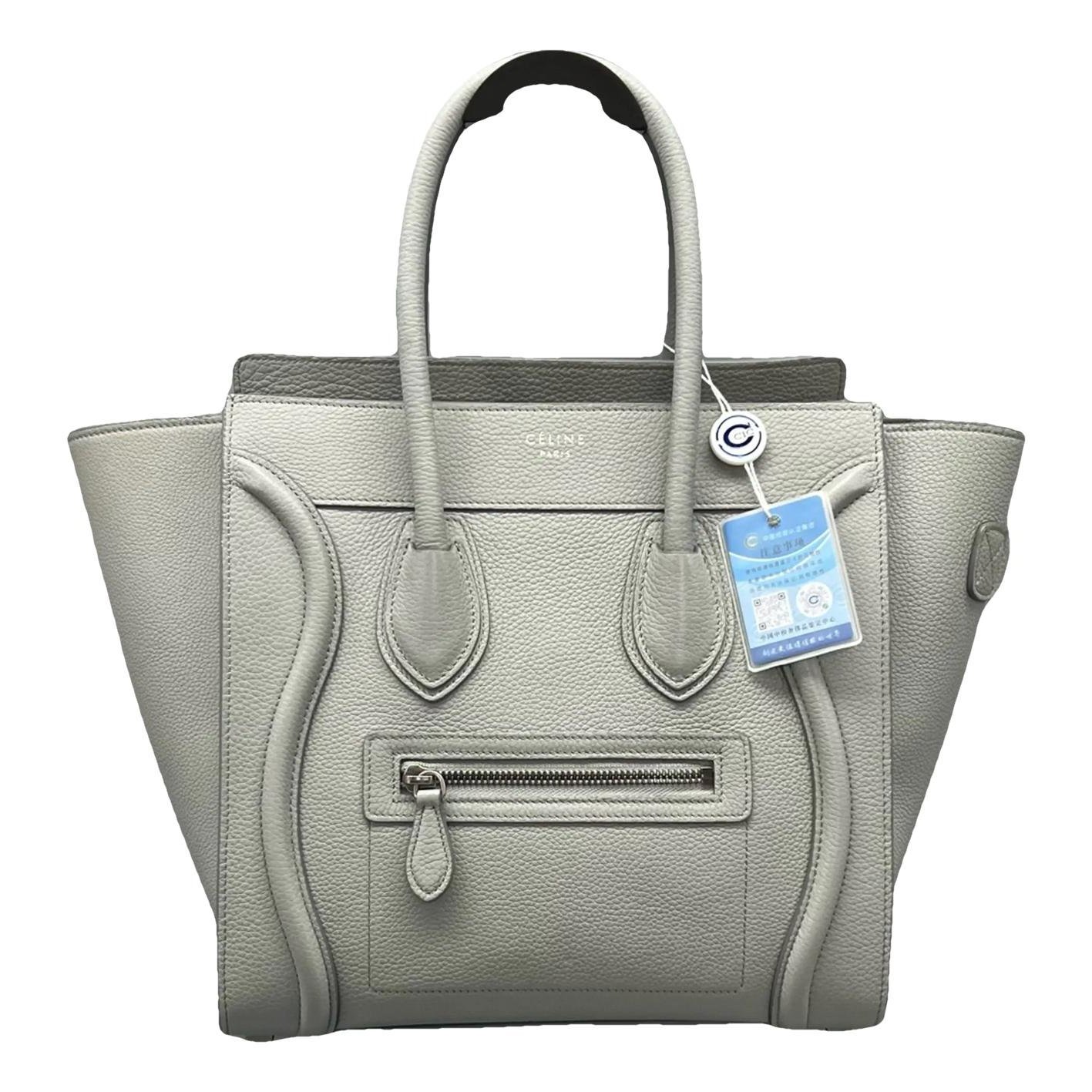 Luggage leather handbag