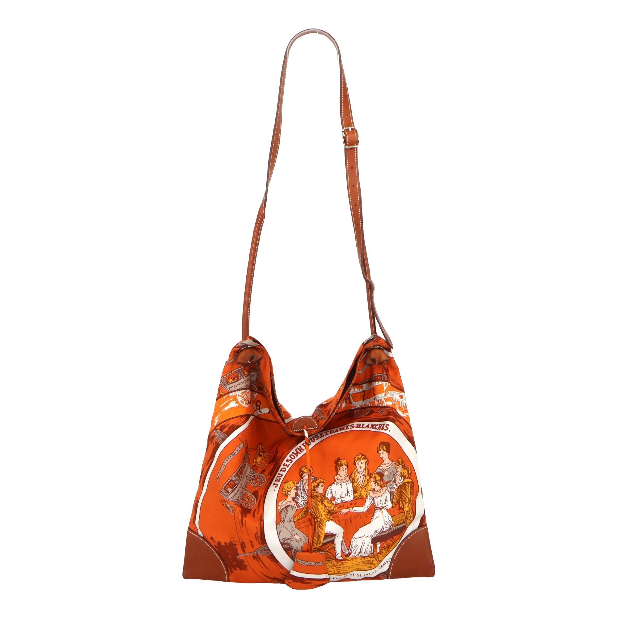 Silk City silk handbag