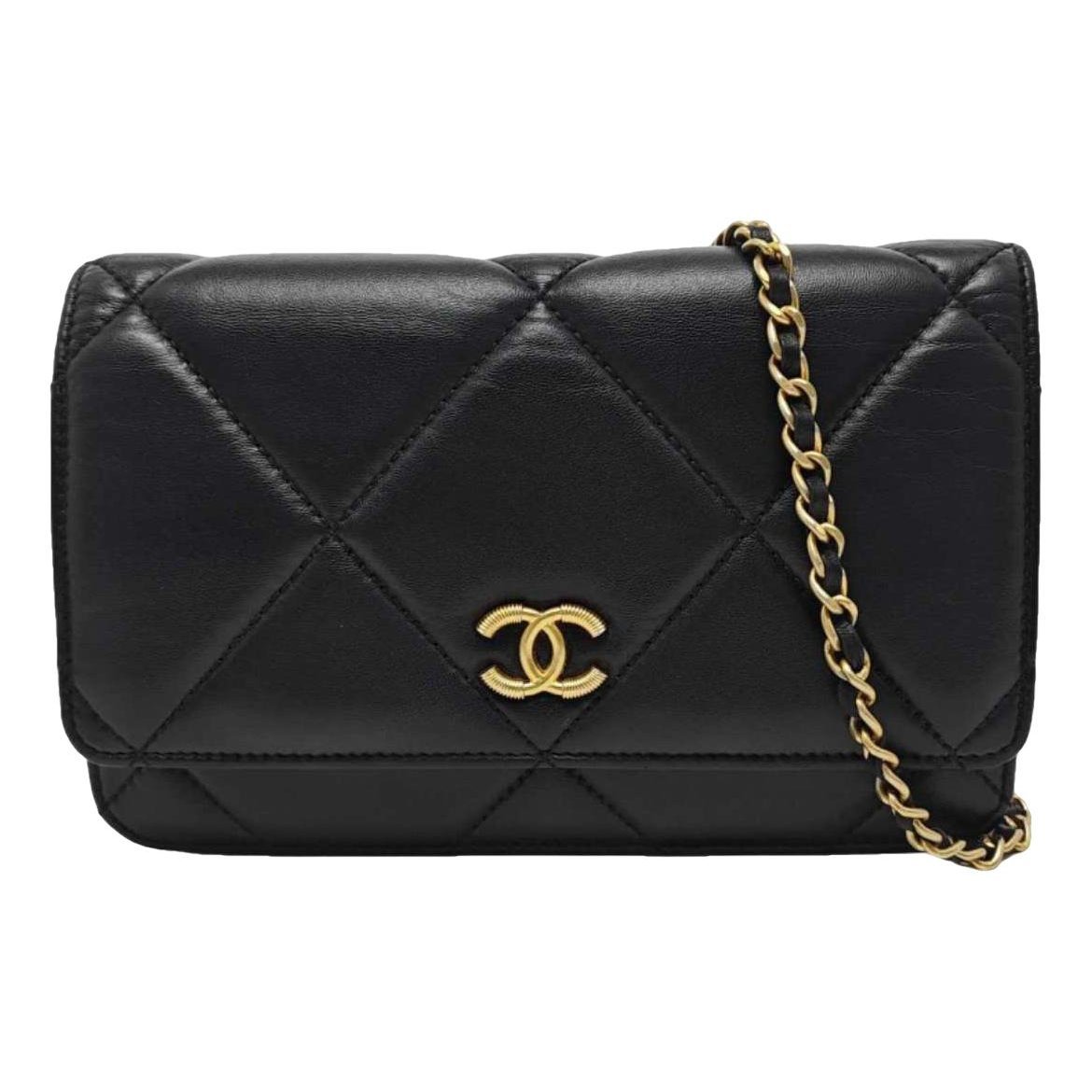 Trendy CC Wallet on Chain leather crossbody bag