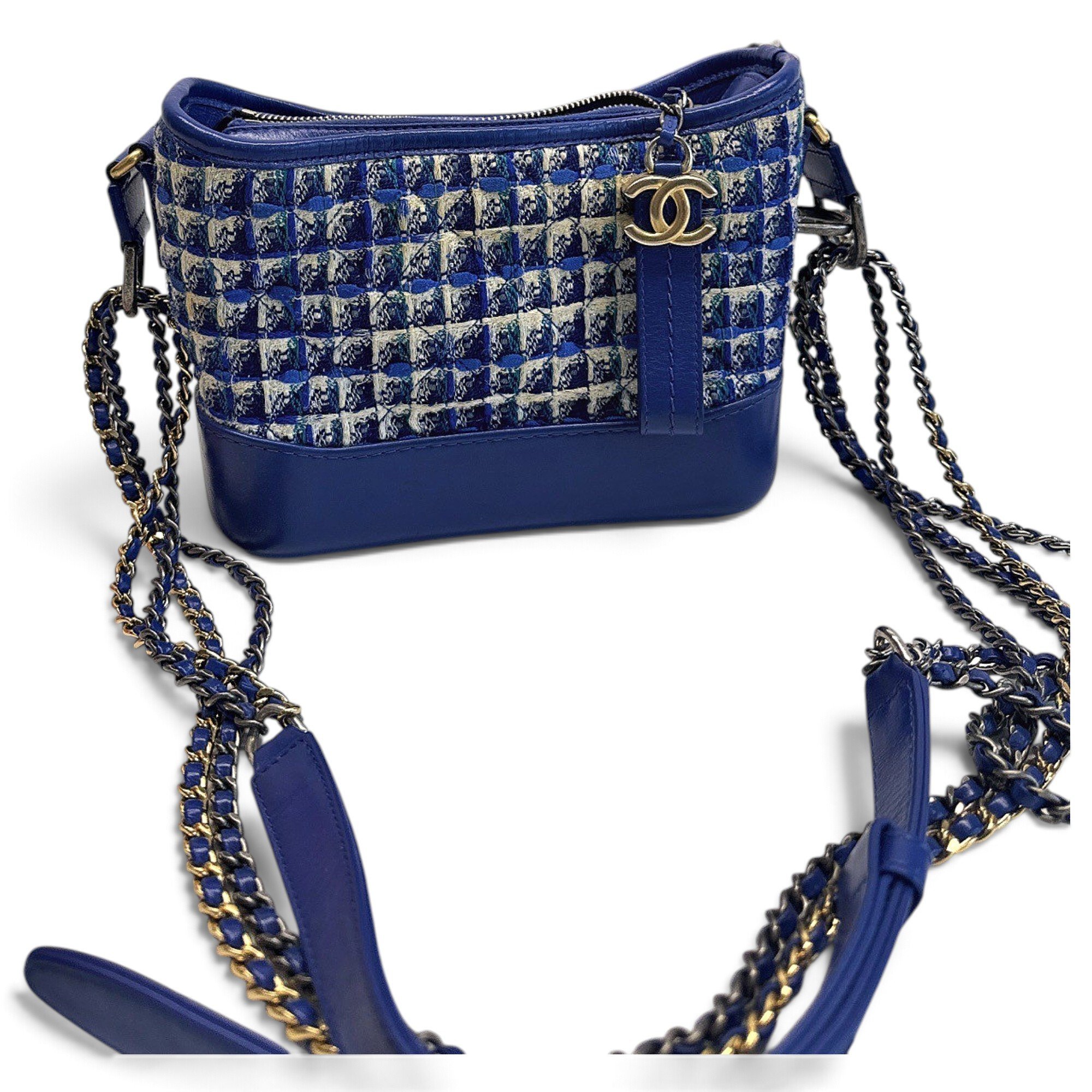 Gabrielle tweed crossbody bag