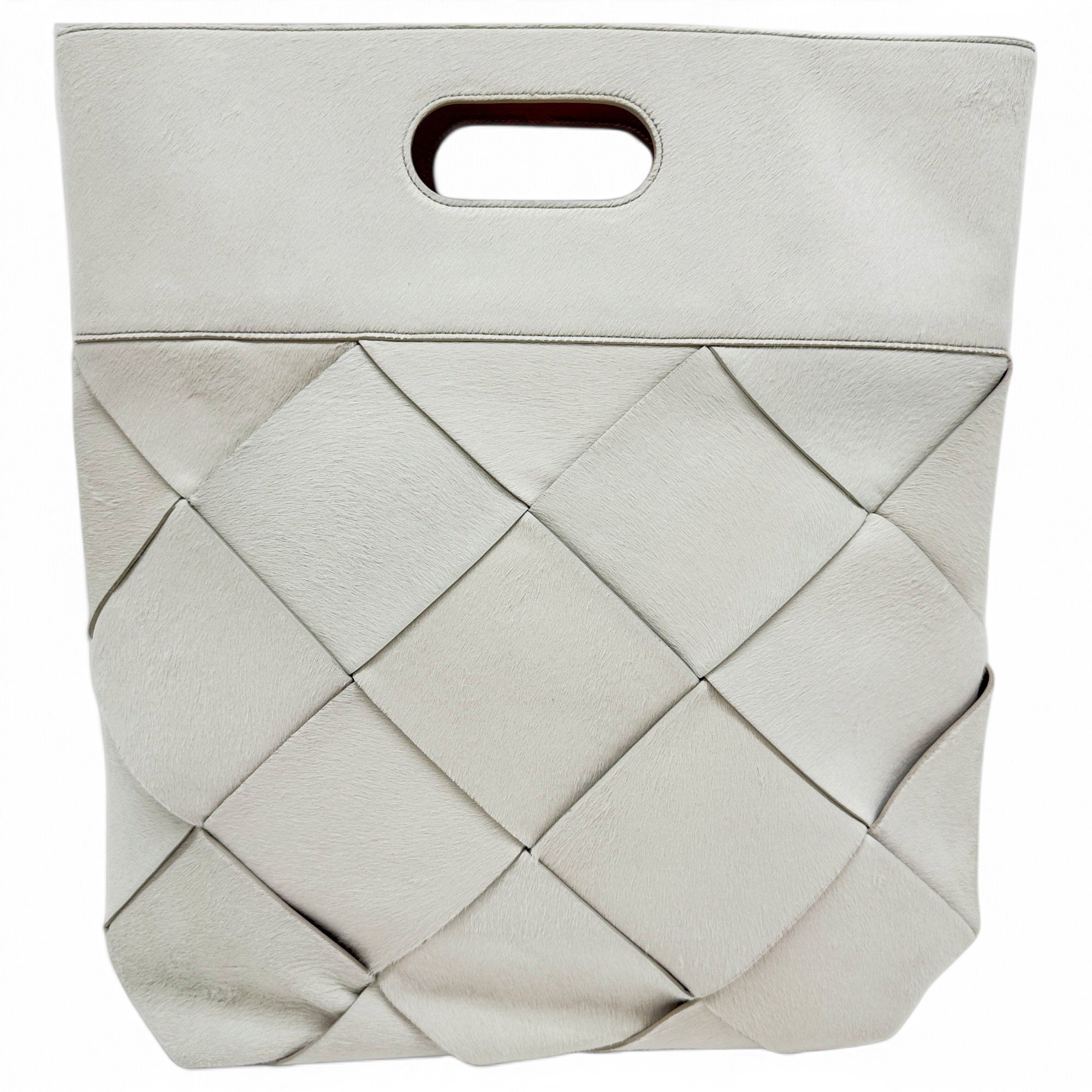 Bottega Veneta Maxi Cabat 30 pony-style calfskin handbag