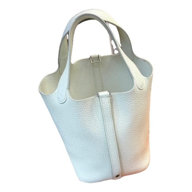 Picotin leather handbag