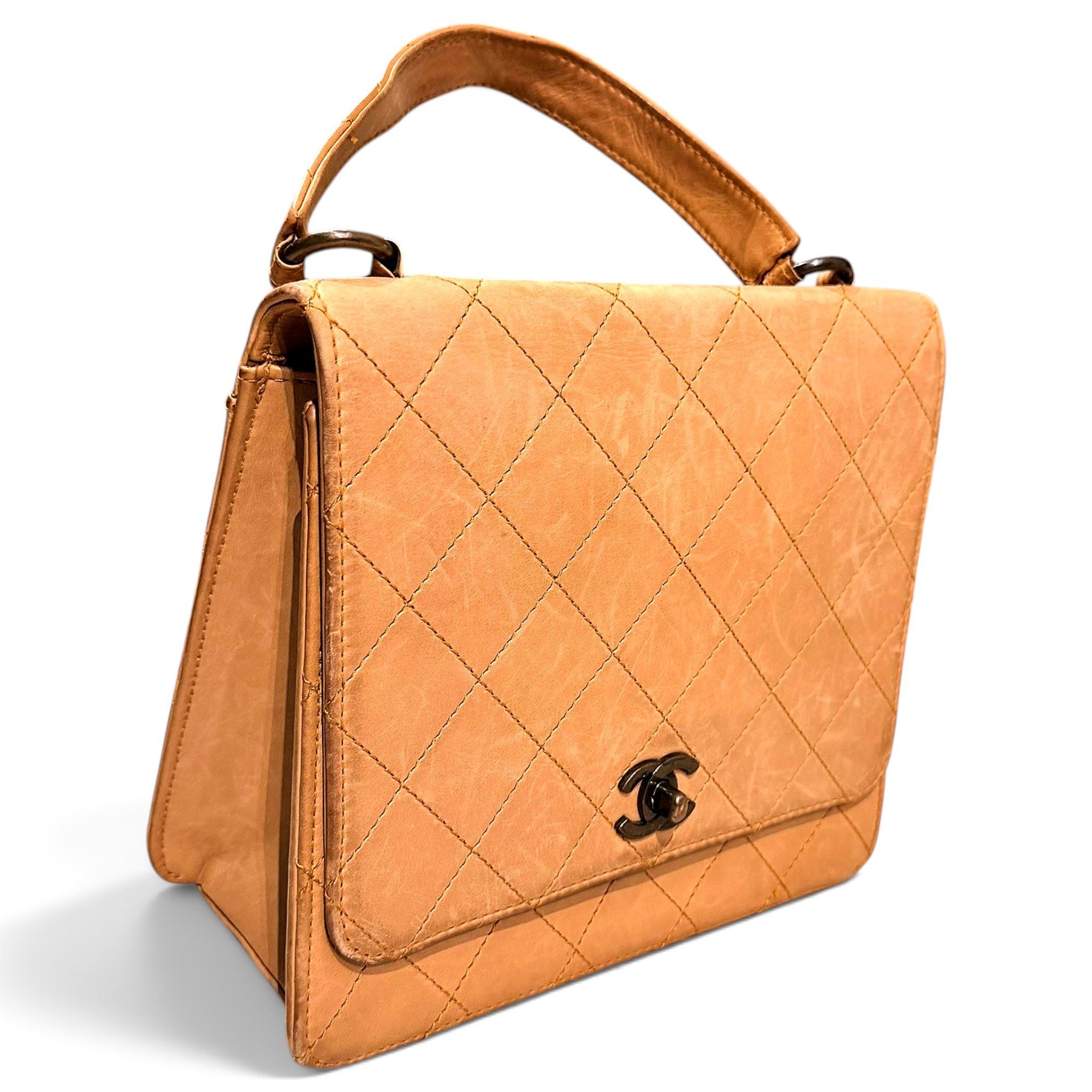 Leather handbag