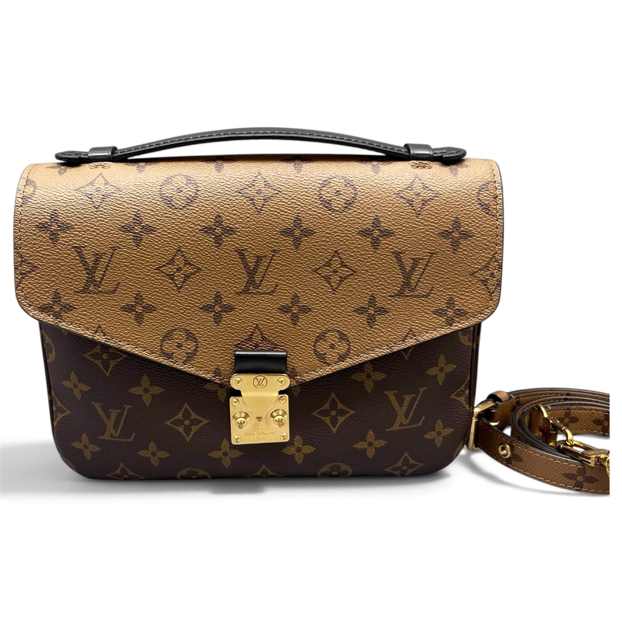 Metis leather handbag