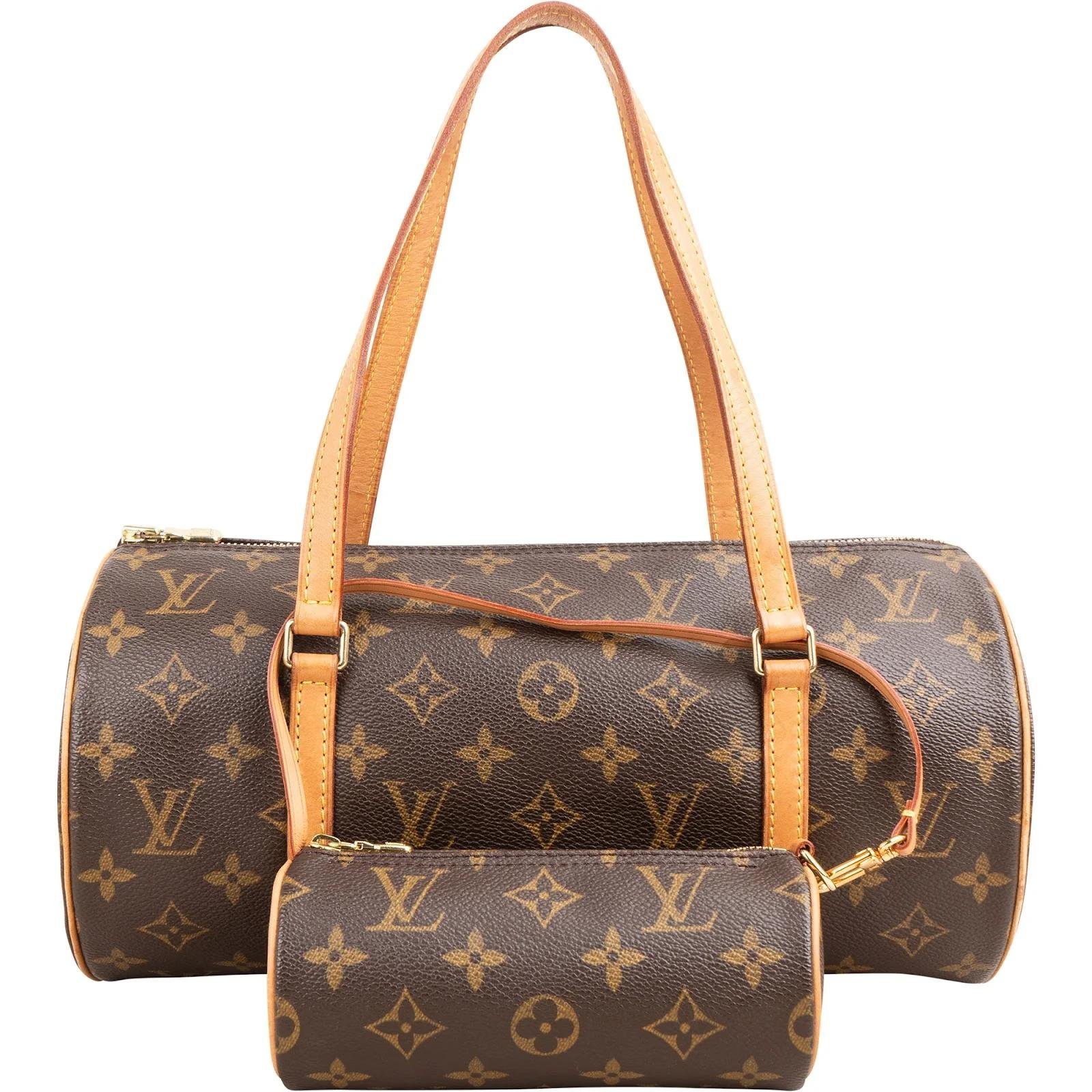 Louis Vuitton Papillon leather handbag