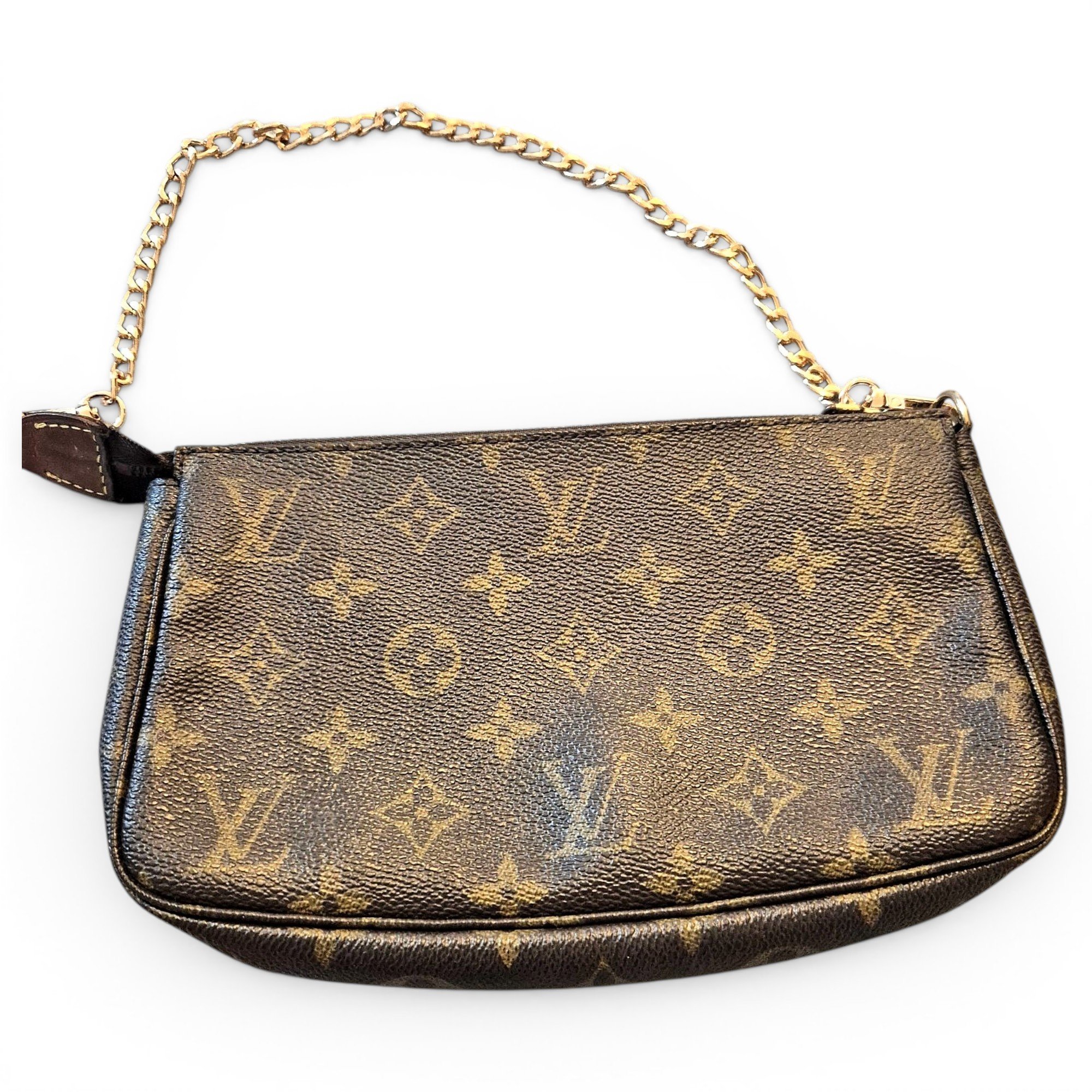 Pochette Accessoire leather handbag