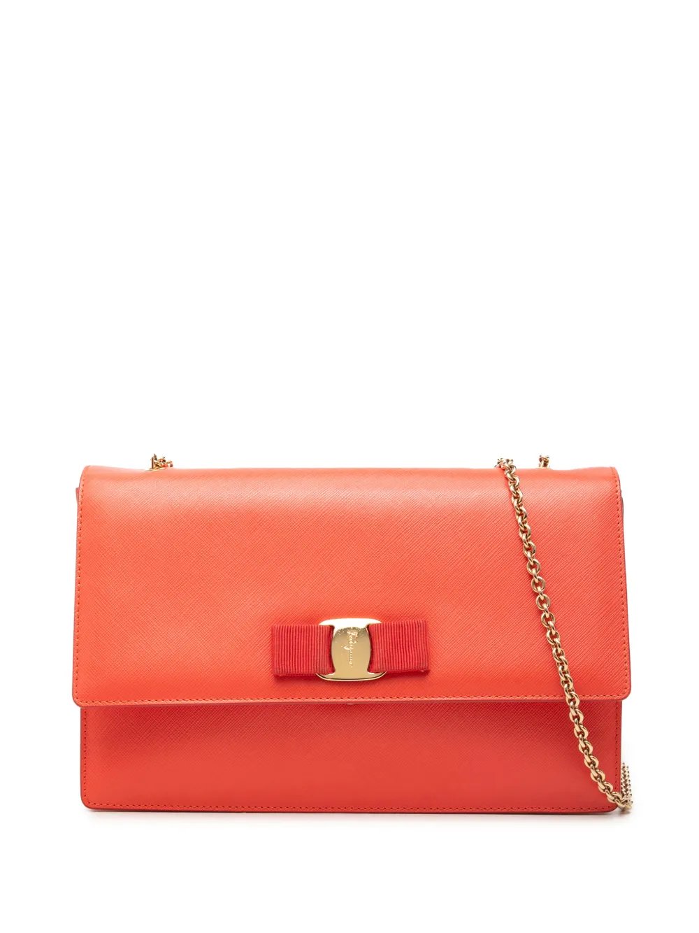 2010-2026 Leather Vara Bow Chain crossbody bag